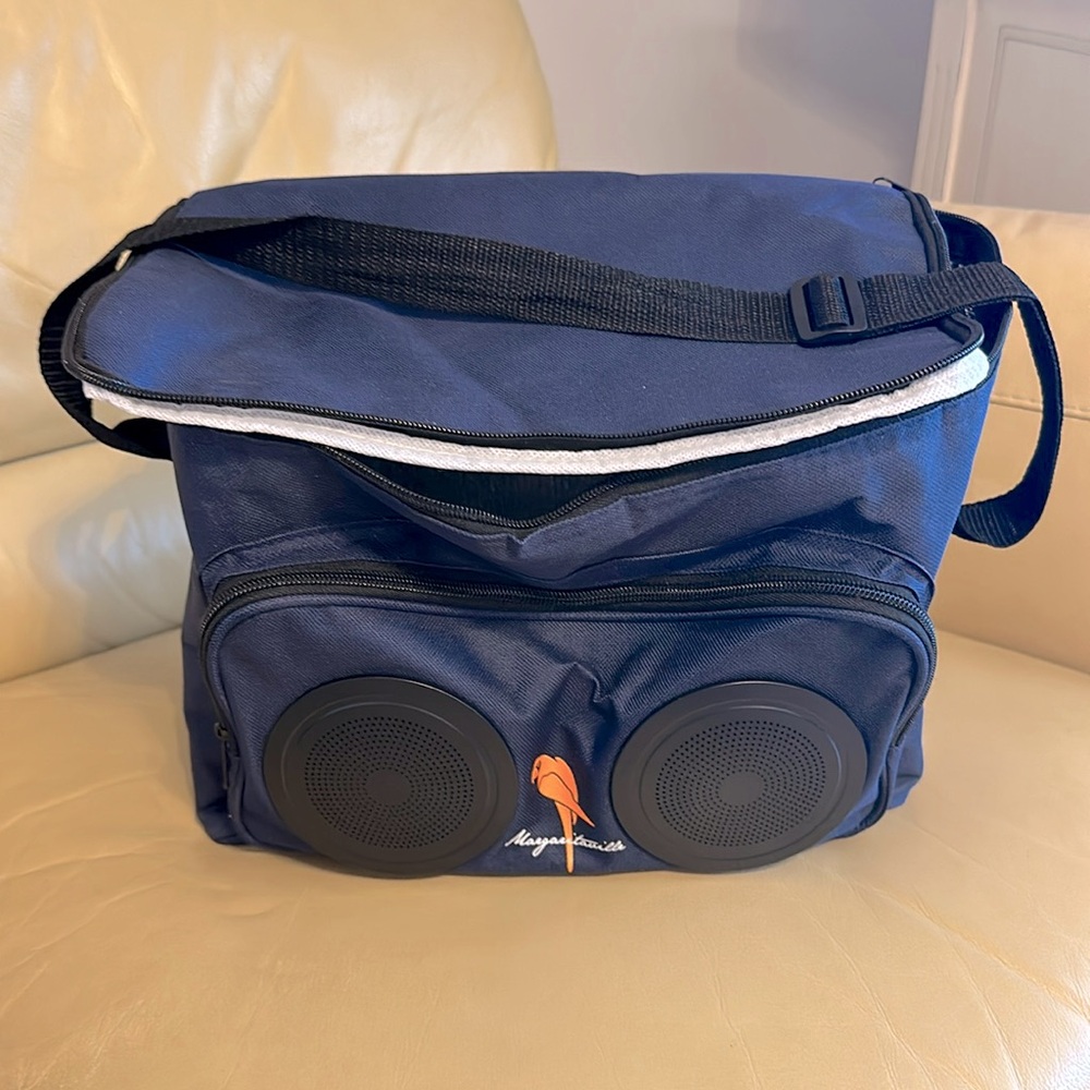 Margaritaville cooler bag and bluetooth speaker